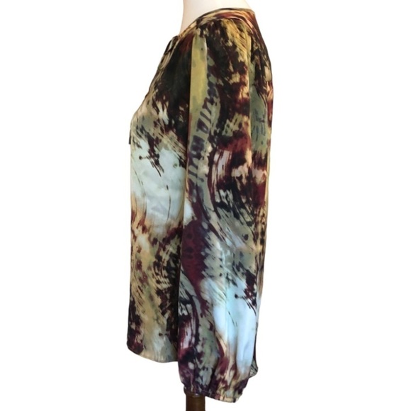 Silky Blouse by Simply Vera NWT - Picture 3 of 9